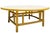 Bring timeless Palm Beach style to your space with this vintage 42-inch round bamboo coffee table, inspired by the iconic...