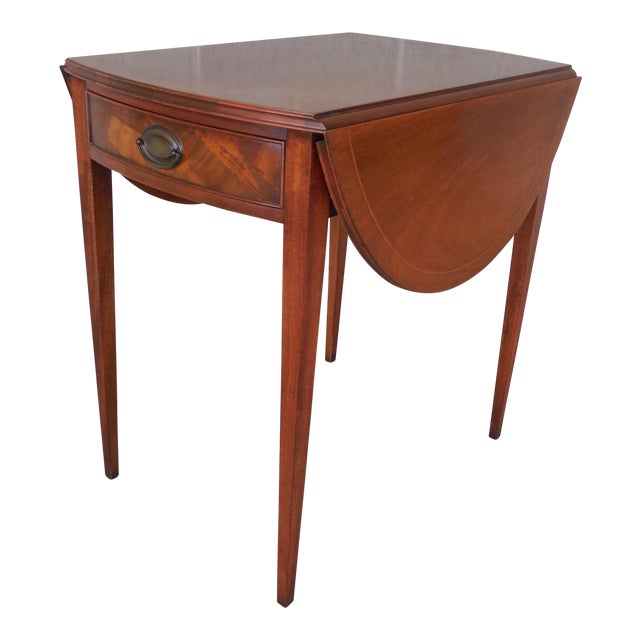 Henredon Vintage Federal Style Pembroke End Table Chairish