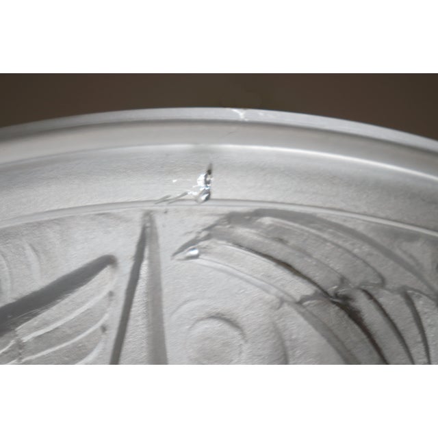 French Art Deco Pendant Light by Hettier Et Vincent & Hanots - 1930s France For Sale - Image 11 of 12