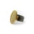 1990s Ancient-Inspired Classical Sterling Silver and 24k Gold Ring With Diamonds, Size 7 For Sale In Los Angeles - Image 6 of 9