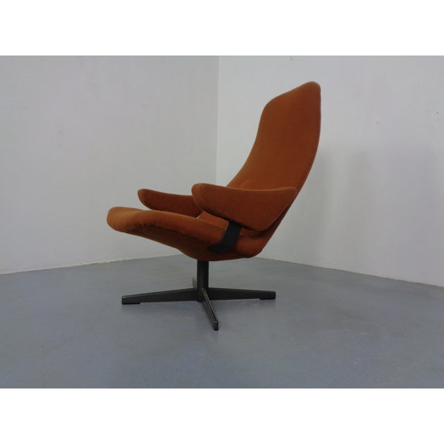 Contourett Roto Swivel Chair by Alf Svensson for Dux, Sweden, 1960s For Sale - Image 14 of 14