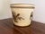 Early 20th Century Antique French Neoclassical Yellow Tole Cachepot With Lion-Head Handles For Sale - Image 5 of 12
