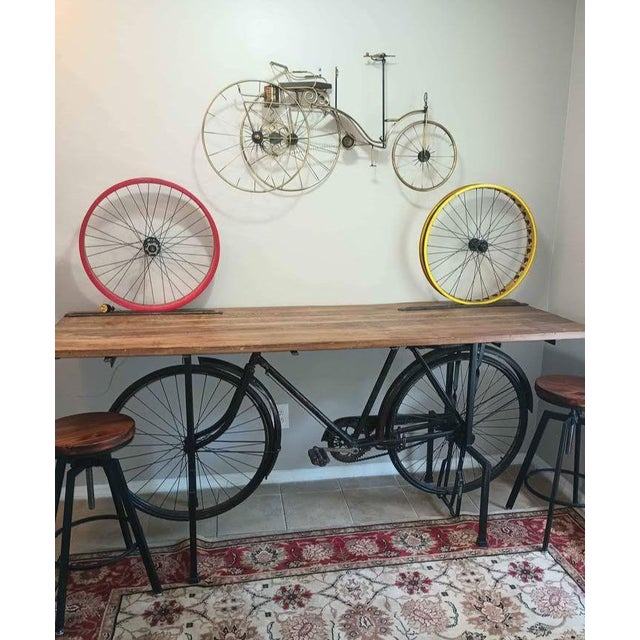 1980s Limited Edition Curtis Jere Wall Sculpture Portraying Karl Benz (Mercedes Benz) For Sale - Image 10 of 12