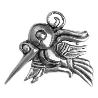 A William Spratling Sterling Silver Brooch For Sale