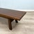 Wood Vintage Brutalist Walnut Bench by Giovanni Michelucci, 1970s For Sale - Image 7 of 10
