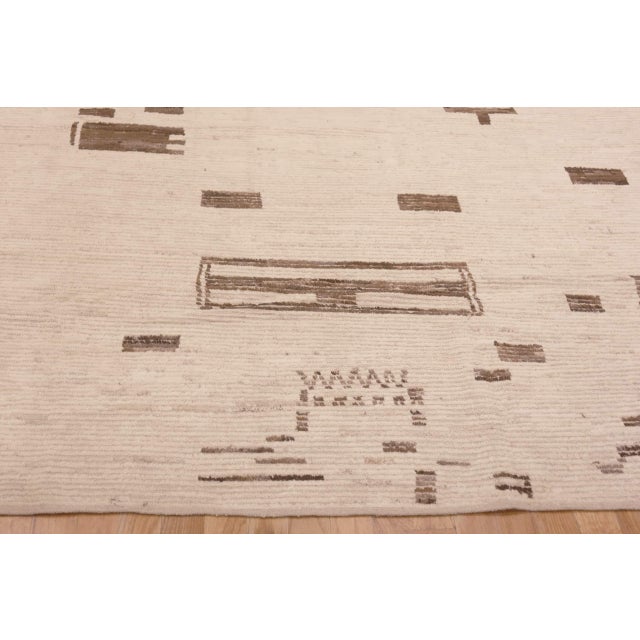 Tribal Nazmiyal Collection Large Tibal Geometric Modern Rug For Sale - Image 3 of 9