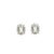 Natural Sapphire Diamond Stud Earrings 14k W Gold 0.94 TCW Certified For Sale - Image 4 of 16