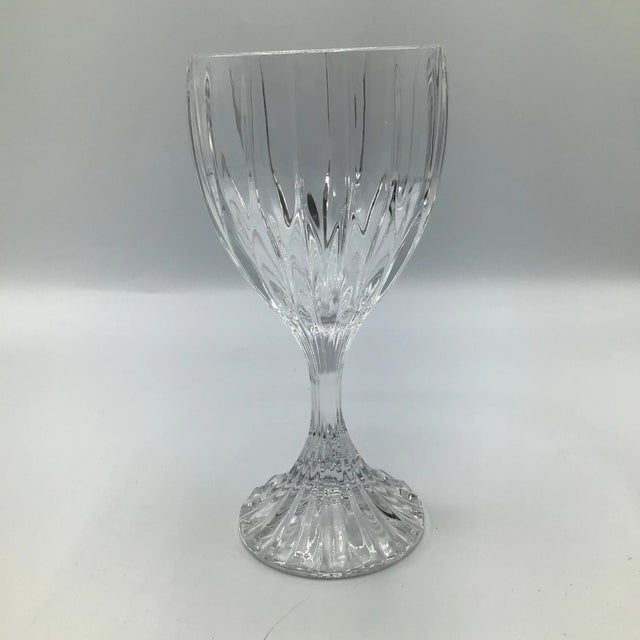 Mikasa Mikasa Park Lane Water Goblets-Set of 4 For Sale - Image 4 of 12