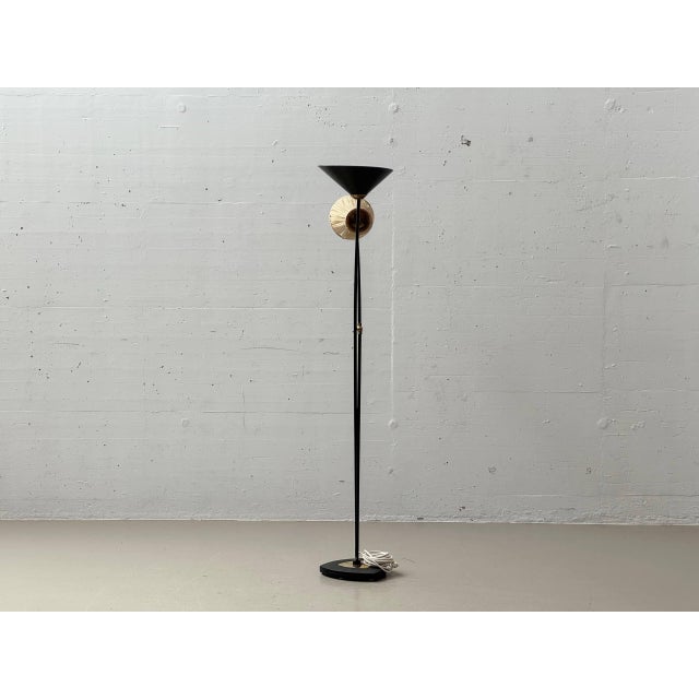 Vintage Floor Lamp by Bag Turgi, Switzerland, 1950s For Sale - Image 3 of 18