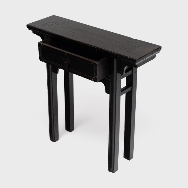 Chinese Beveled Leg Incense Table, C. 1890 For Sale - Image 4 of 7
