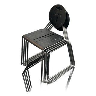 1980s “Charlie” Dining Chair by Carlo Bimbi & Nilo Gioacchini for Segis, Italy For Sale