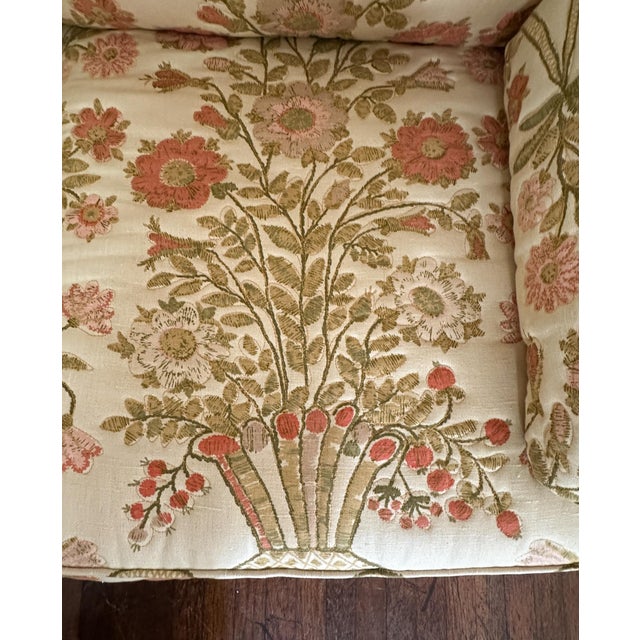 Vintage Floral Sofa For Sale - Image 12 of 18