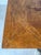 Brown 1960s French Provincial Louis XV–Style Hollywood Regency Carved Oak Parquetry Coffee Table For Sale - Image 8 of 14