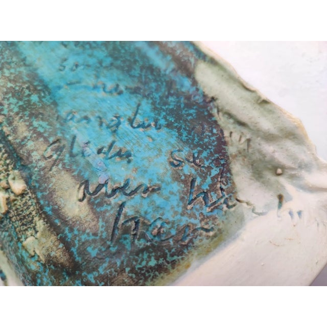 Ceramic Carafe, Jewish, 1970s For Sale - Image 9 of 11