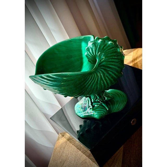 Art Deco Nautilus Shell Centrepiece from Wedgwood, England, 1930s For Sale - Image 12 of 18