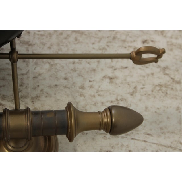 1970s Traditional Chapman Lighted Sconces W. Tole Shades - a Pair For Sale - Image 10 of 13