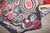 Colorful Floral American Hooked Small Square Rug no. j5169 For Sale In New York - Image 6 of 7