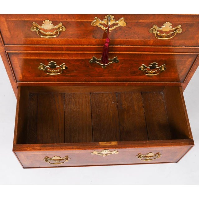 Vintage Bedside Tables in Burr Walnut, Set of 2 For Sale - Image 16 of 18