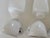 Swedish Ceramic 6035 Wall Lights by Stig Carlsson for Ifö, 1950s, Set of 3 For Sale - Image 9 of 14