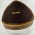 1920s 1920's Vintage Heart Shaped Italian Leather Box For Sale - Image 5 of 10