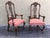 Burl Walnut Queen Anne Style Armchairs, Circa 1940 - a Pair For Sale - Image 4 of 12