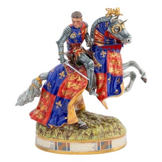 Royal Doulton Porcelain Henry v at Agincourt For Sale