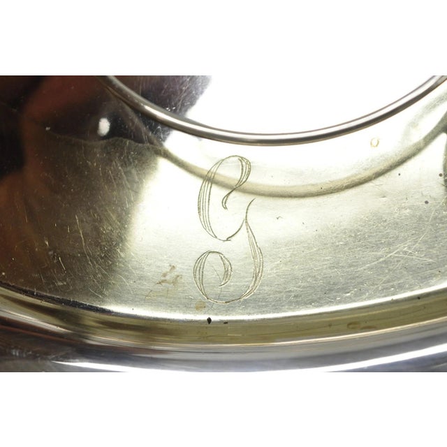 Antique Victorian Silver Plated Footed Cut Glass Breakfast Set Toast Rack W Tray For Sale - Image 17 of 18