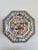 Asian Vintage Red Dragon Asian Octagonal Display or Serving Plate For Sale - Image 3 of 5