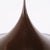 Semi Pendant in Dark Brown by Claus Bonderup and Torsten Thorup for Fog & Mørup, 1968 For Sale - Image 6 of 9