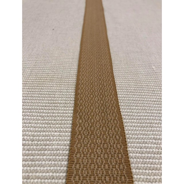 2010s Transitional Ochre Dot Band Fabric Trim - 24 Yards For Sale - Image 5 of 5