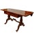 Antique Mahogany Biedermeier Drop Leaf or Sofa Table, Smal Desk. For Sale - Image 4 of 7