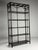 Black Bookcase in Faux Bamboo For Sale - Image 3 of 18