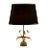Mid-Century Brass Fleur de Lis Table Lamp, 1960s For Sale