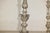 Baroque Revival Silver-Plated Bronze Candlesticks with Cherub Decoration - A Pair For Sale - Image 9 of 18