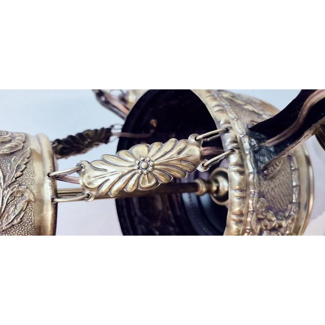 Catalan Modernist Ceiling Lamp, 1930s For Sale - Image 10 of 14