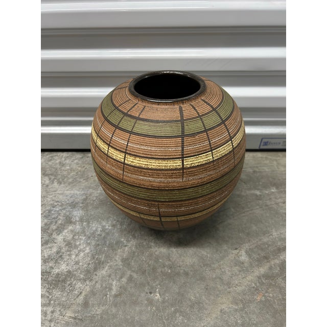 Mid-Century Modern Large Mid Century Vase From Dumler & Breiden For Sale - Image 3 of 7