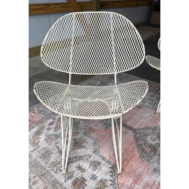 Homecrest 1960’s Clam Shell Patio Seating, Attributed to Homecrest, 3 Pieces For Sale - Image 4 of 9