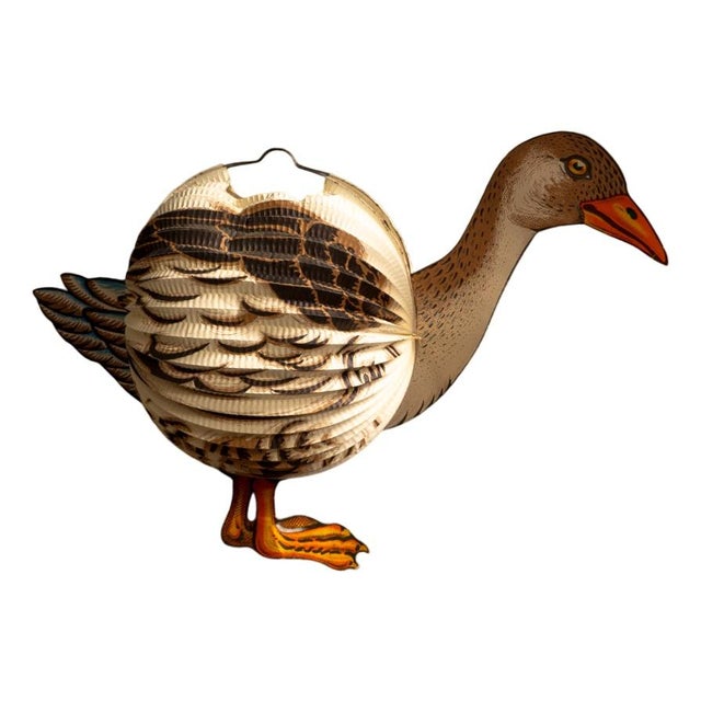 Paper Goose Lantern, West Germany, 1960s For Sale - Image 14 of 14