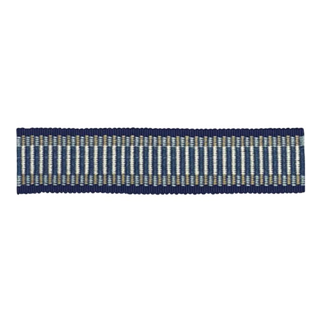 Sample - Schumacher Litchfield Braid in Delft For Sale