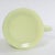 Early 1900s Heisey Uranium Custard Glass Ring Band Drink Set- 7 Pieces For Sale - Image 12 of 12