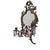 Early 20th Century Early 20th Century Nb&iw Gilt Brass Art Nouveau Vanity Mirror With Prism Candelabra 20.5” For Sale - Image 5 of 18