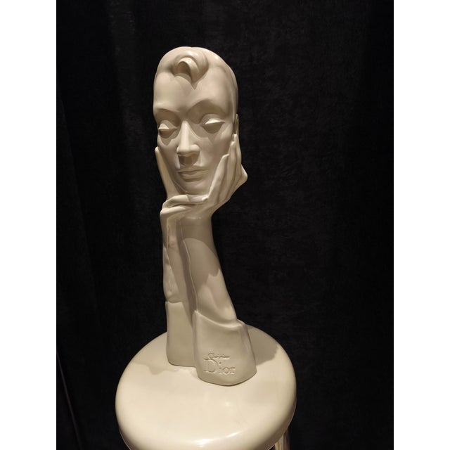 Sculpture Materials Christian Dior, Mannequin Bust Sculpture, Plaster For Sale - Image 7 of 10