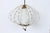 1960s Progress Mfg. Co. Inc. Off White Enamel & Glass "Onion" Hanging Pendant For Sale - Image 12 of 12