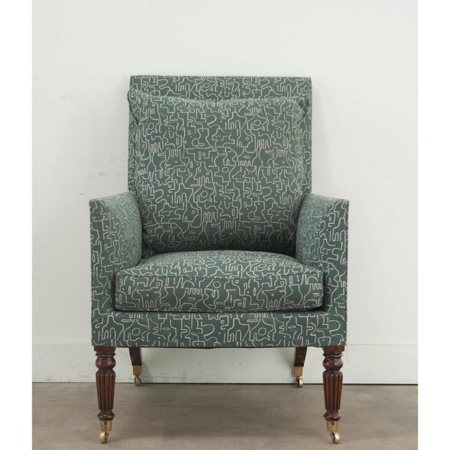 English English Lancaster Chair From Jamb London For Sale - Image 3 of 10