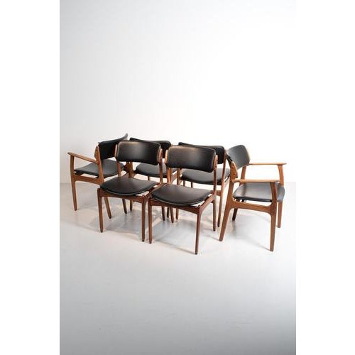 Chairs by Erik Buch, Set of 6 For Sale - Image 3 of 18