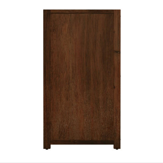 2020s Lark 34 in. W Rectangular Wood 3 Drawer Dresser, Walnut For Sale - Image 5 of 8