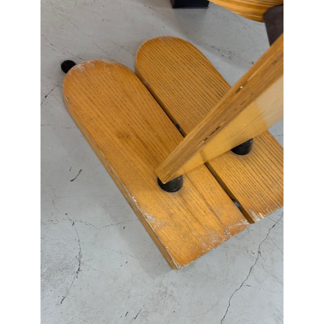 Brown 1970’s Set of 6 Gigi Sabadin “Pala” Chairs for Emme For Sale - Image 8 of 18