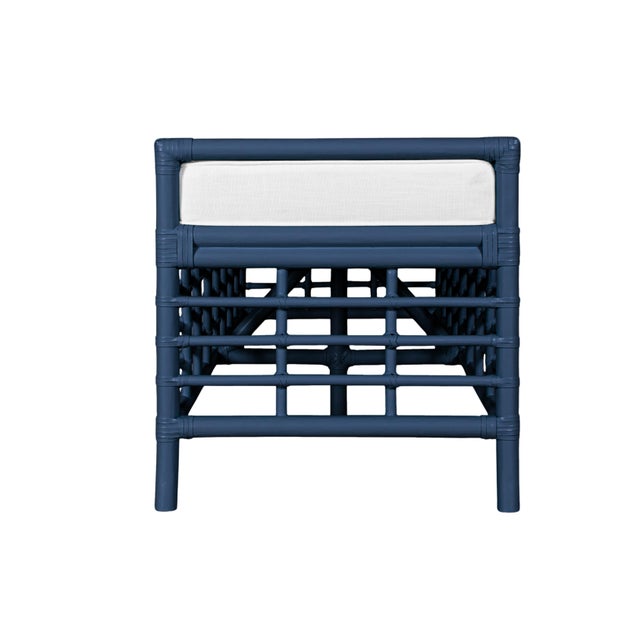 Luna Bench - Navy For Sale In West Palm - Image 6 of 7