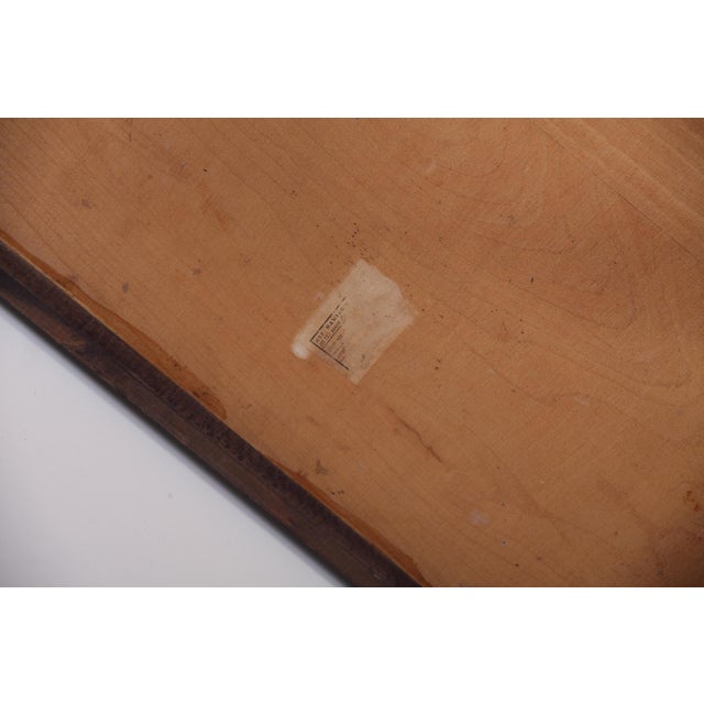 Modernist Oak Side Table from Thonet, 1950s For Sale - Image 12 of 13