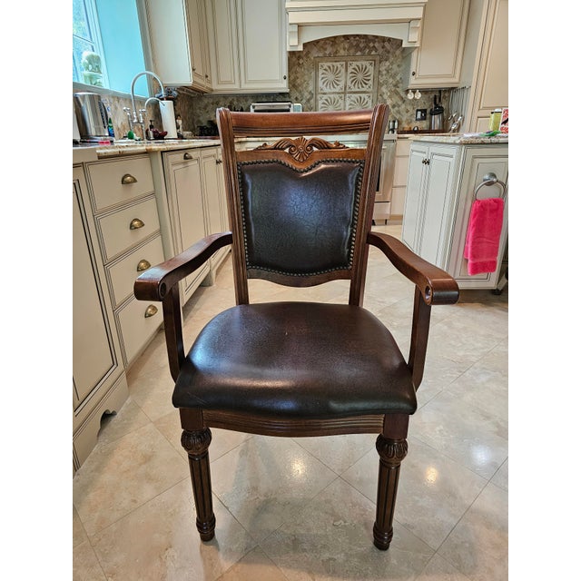 Set of 6 Dining Chairs For Sale - Image 4 of 8